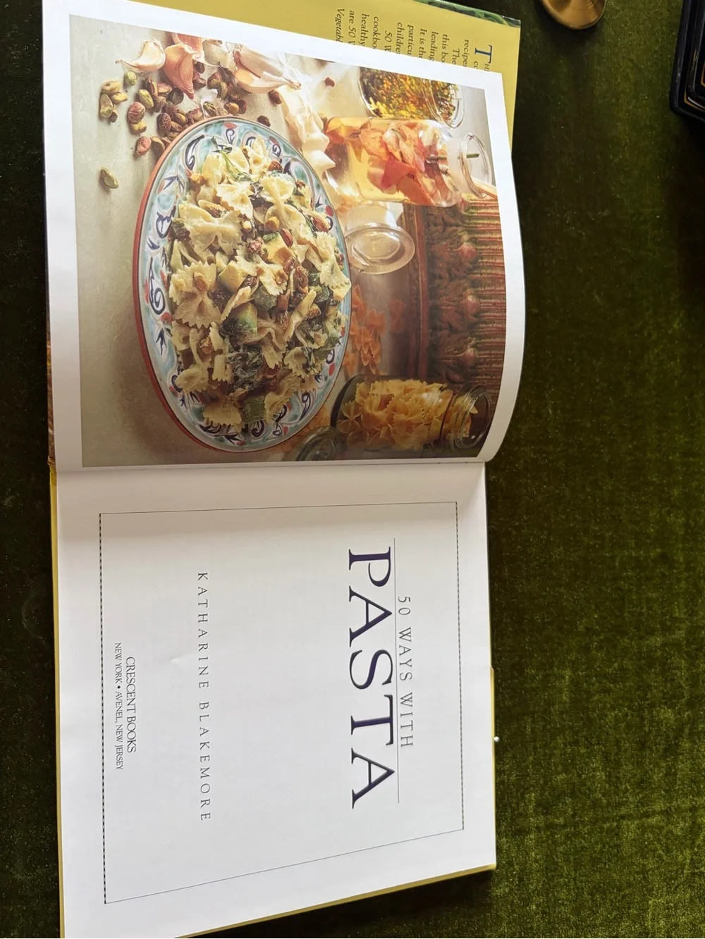 '50 Ways With Pasta' Cookbook - Blue Cover